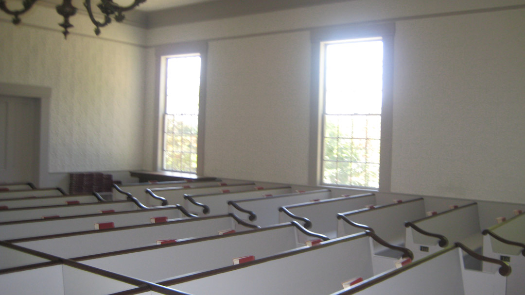 Looking from the front toward the Left Wall